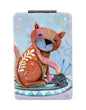 Knitting Kitty Compact Mirror