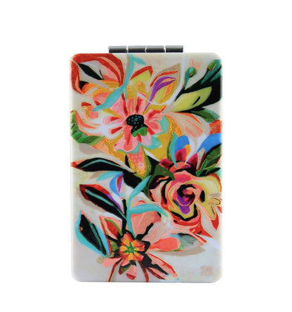 Floral Pop Compact Mirror