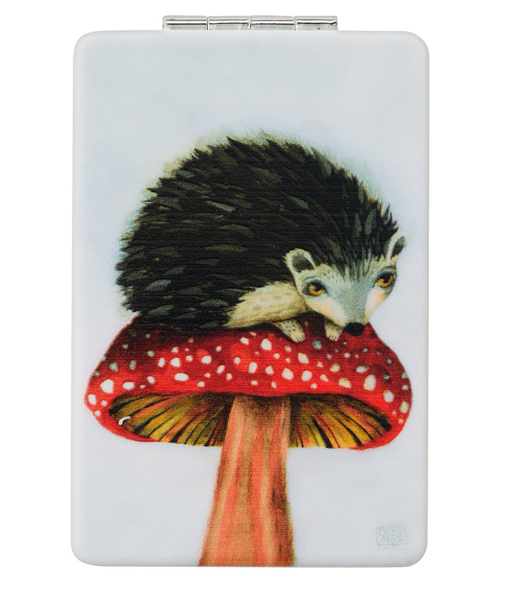 Hank the Hedgehog Compact Mirror