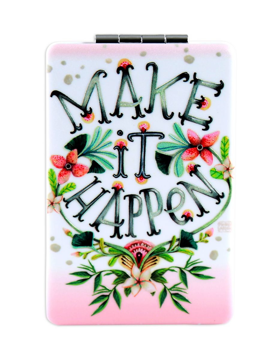 Make It Happen Compact Mirror