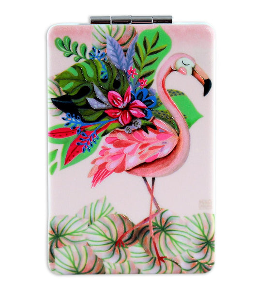 Flamingo Compact Mirror