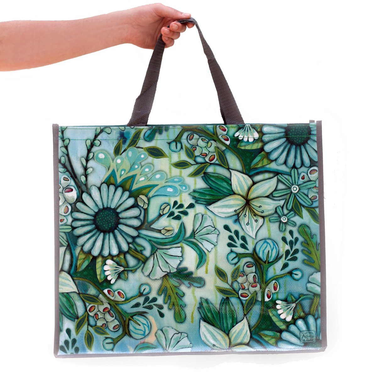 Floral Delight Shopper/Beach Bag