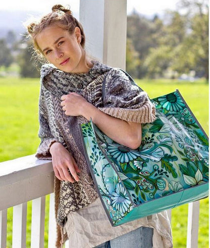 Floral Delight Shopper/Beach Bag