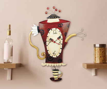 Steamin Tea Clock