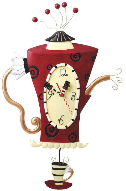 Steamin Tea Clock