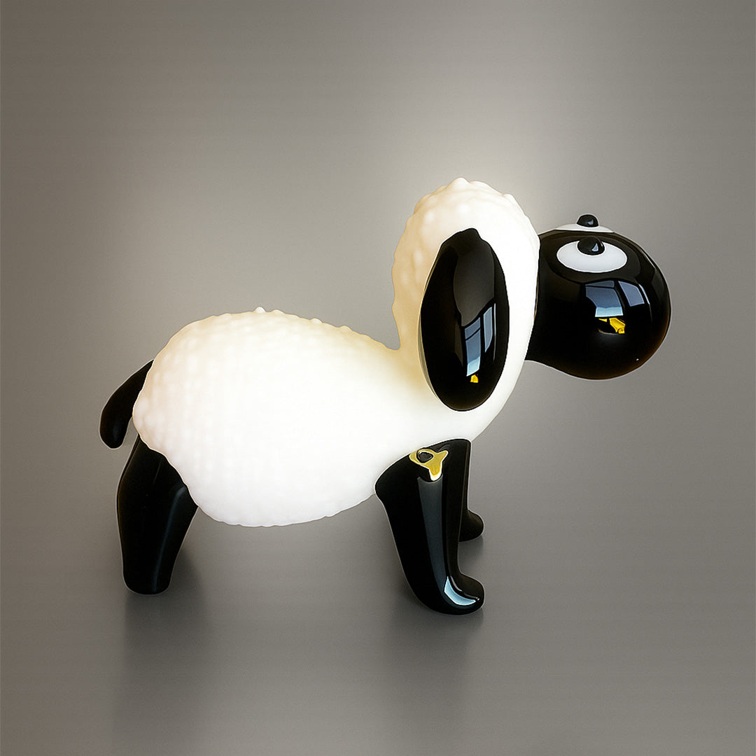 Black sheep Glass figurine