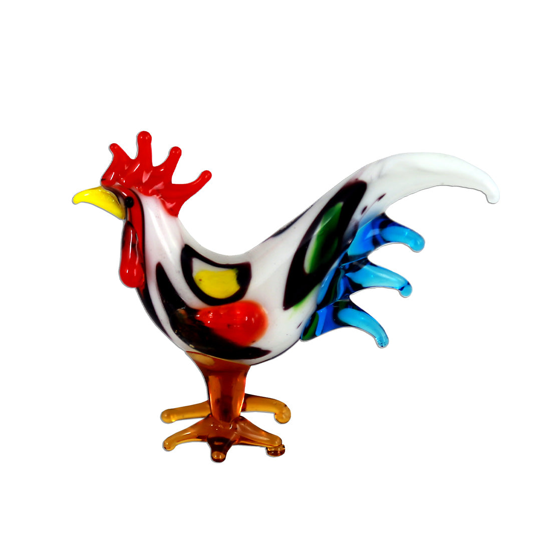 Multicolour Rooster Figurine