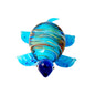 Turtle Blue-Gold Figurine