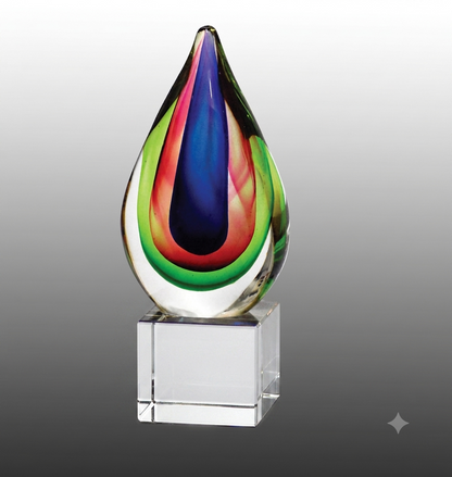 Rainbow Drop on Base