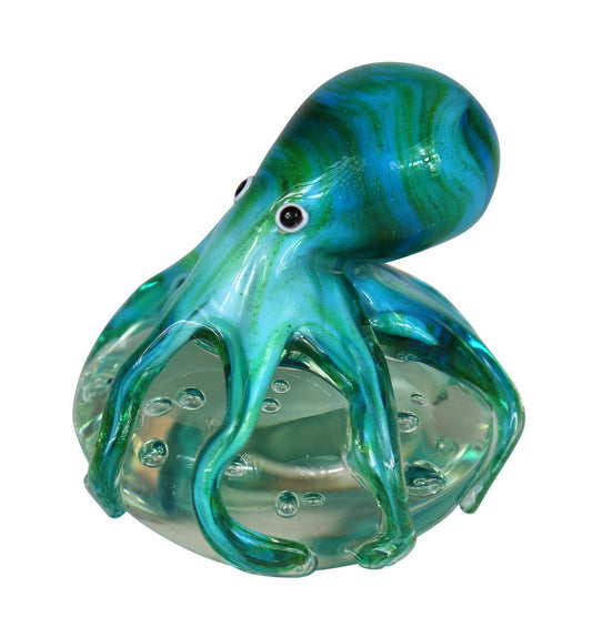 Turq. Octopus on a Rock