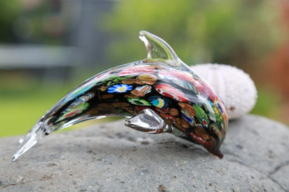 Dolphin Bronze Millefiori