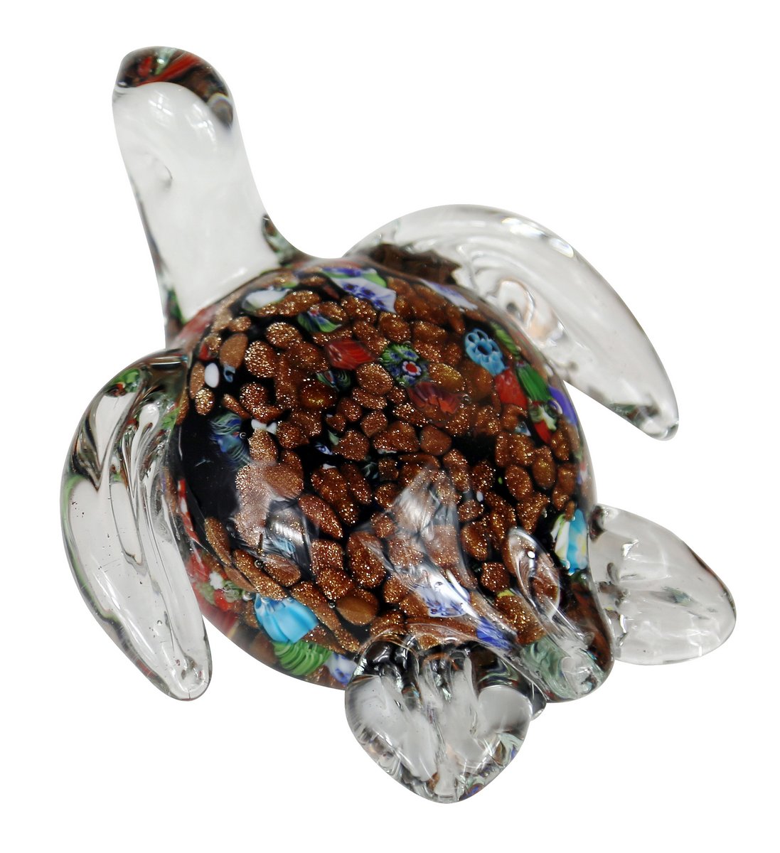 Turtle Bronze Millefiori