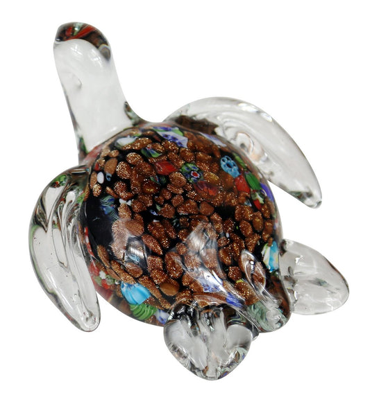 Turtle Bronze Millefiori