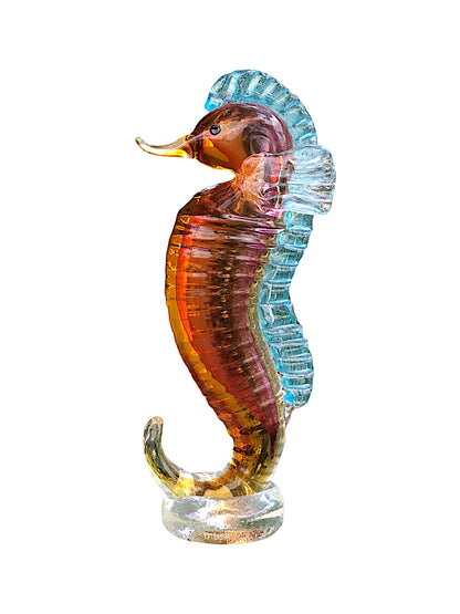 Seahorse Pink-Amber