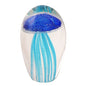 Blue Jelly Glass Paperweight