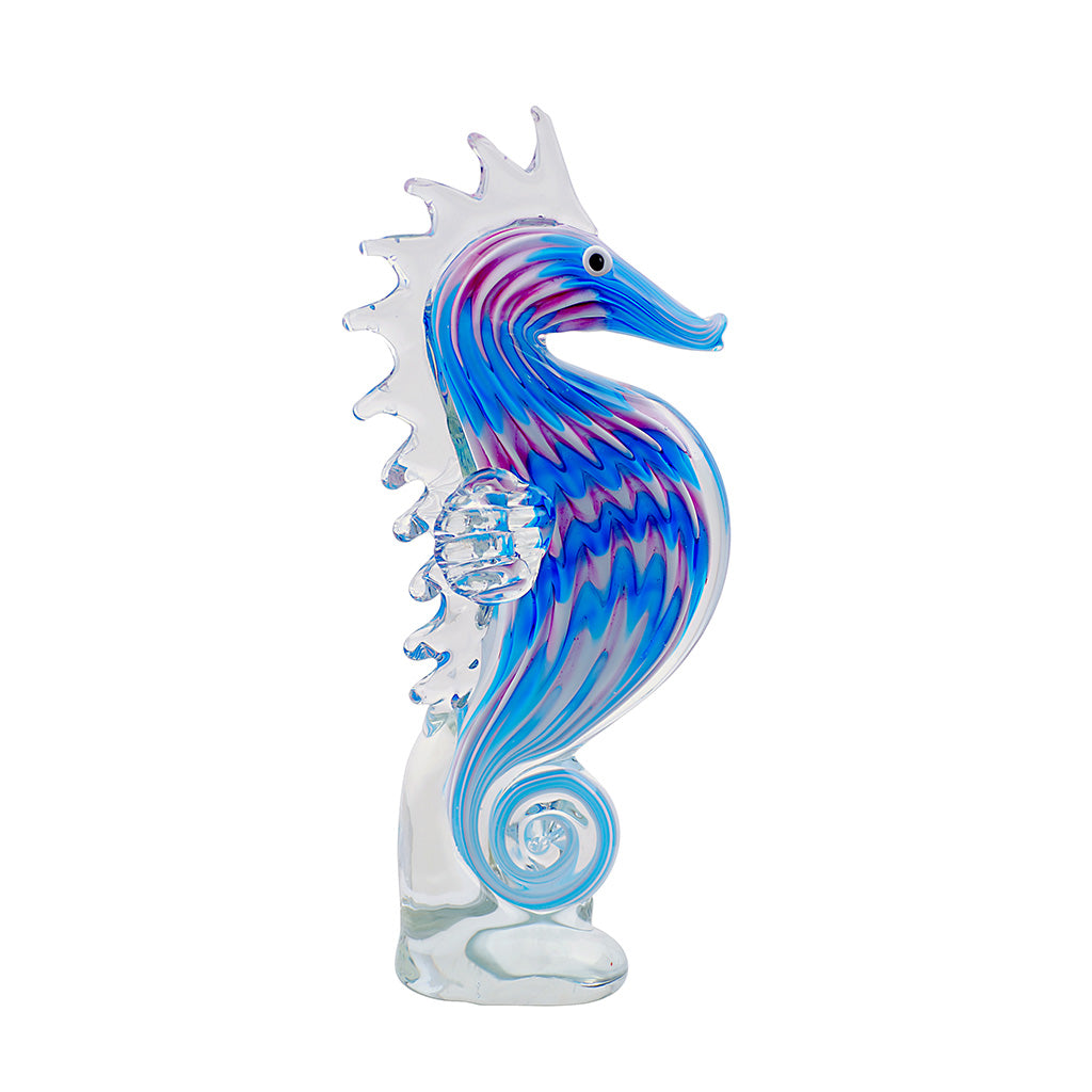 Seahorse Blue Pink Large
