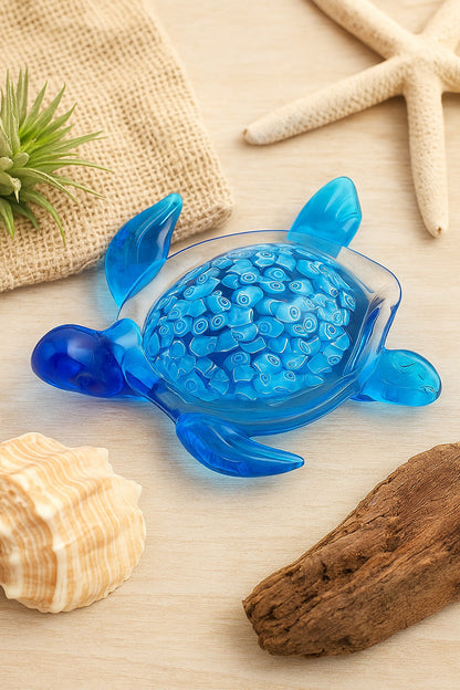 Turtle Blue Millefiori