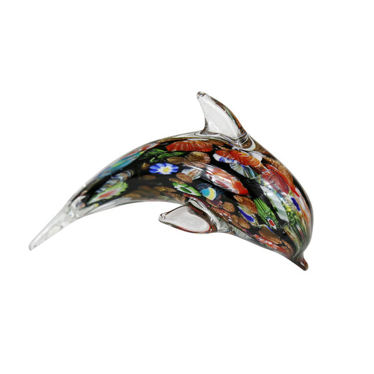 Dolphin Bronze Millefiori