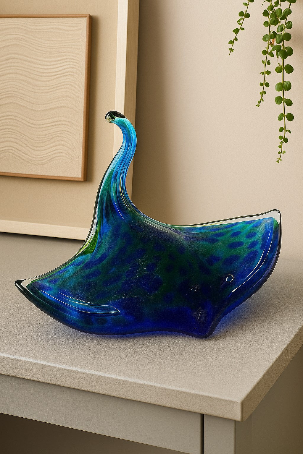 Stingray Green & Blue