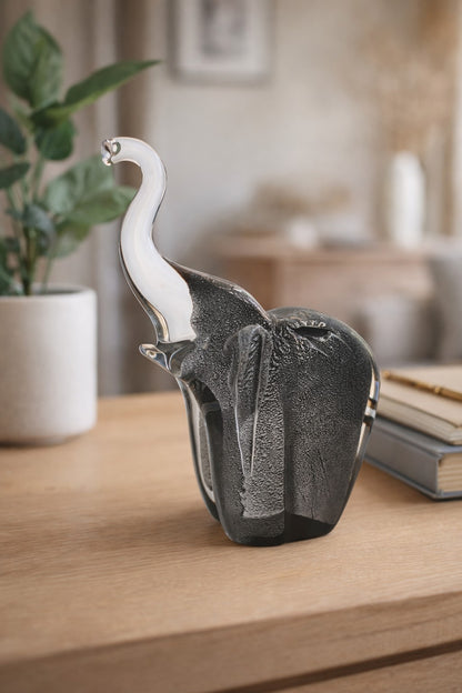 Elephant Black & Silver