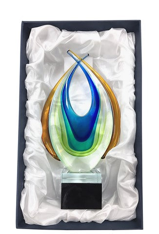 Majesty Award on Black & Clear Base