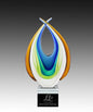 Majesty Award on Black & Clear Base
