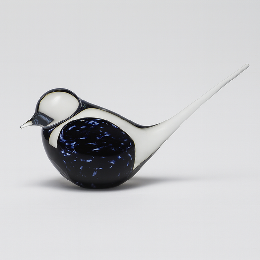Crystal Swallow Black & White