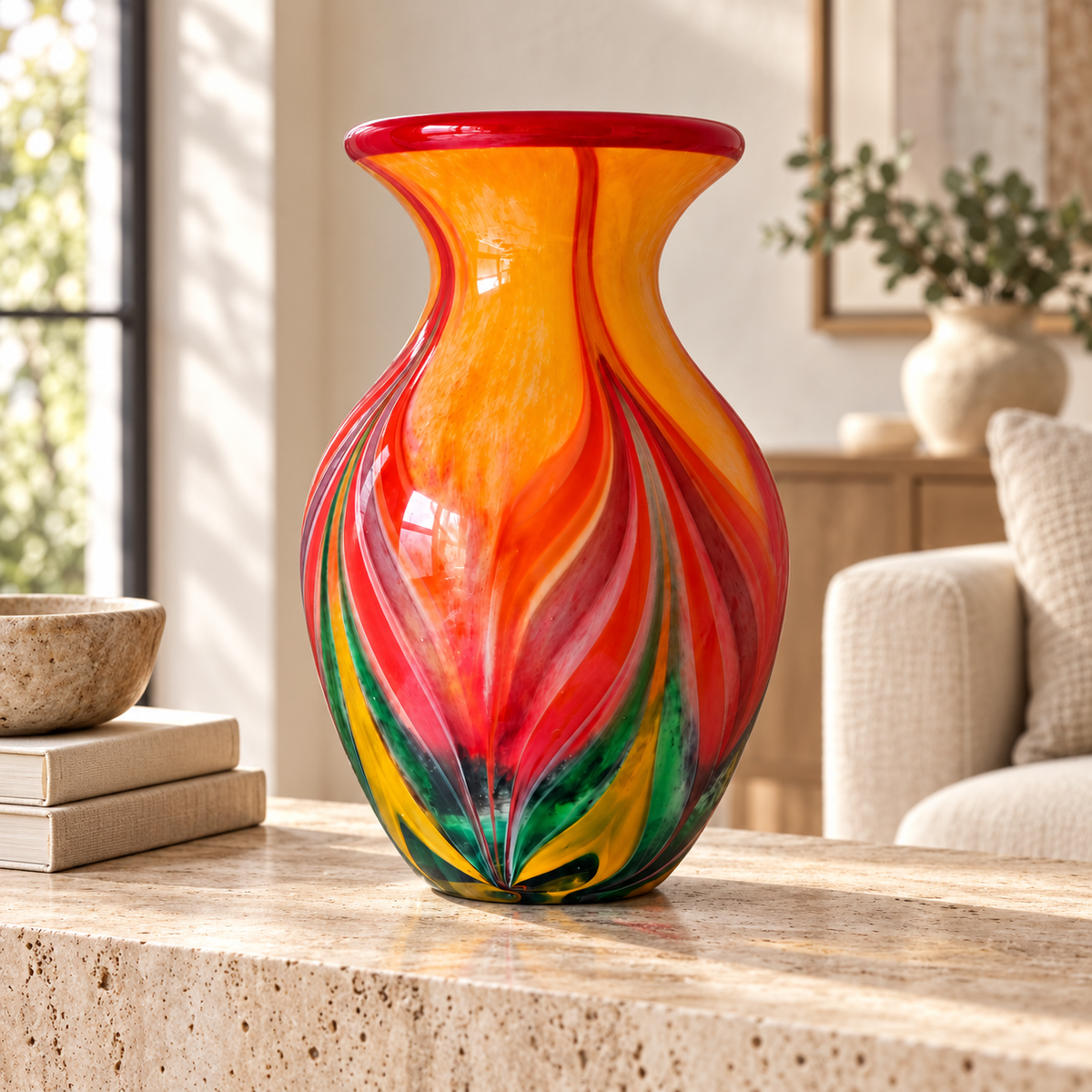 Bianca Glass Vase