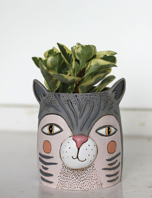 Fat Cat Planter