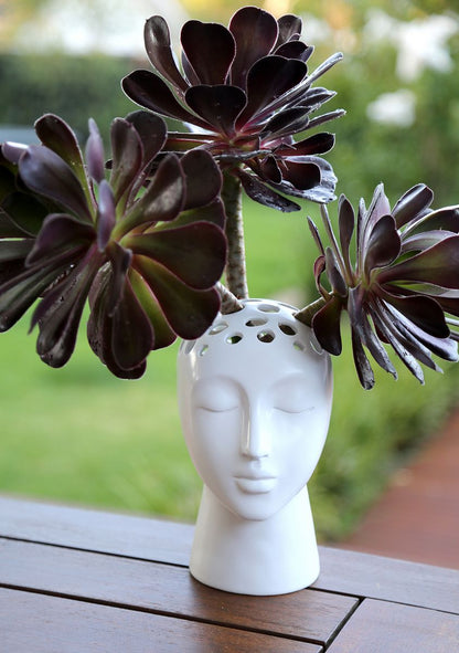 Eugenie White Vase