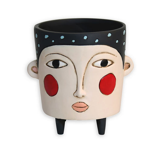 Polly Black Planter
