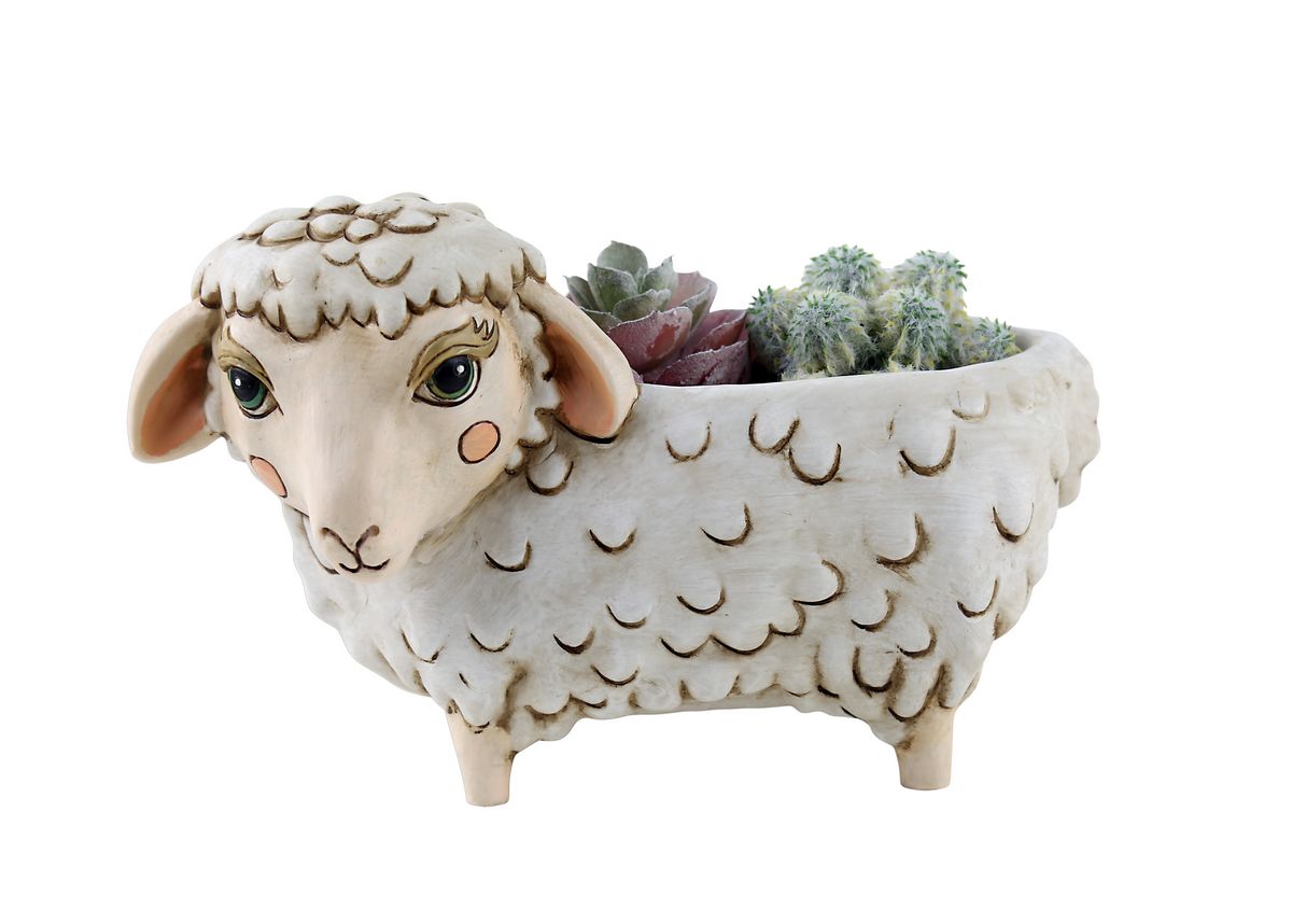 White Sheep Planter
