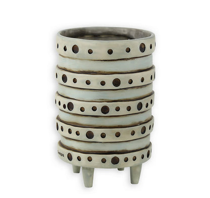 Blue Vera Dot Planter