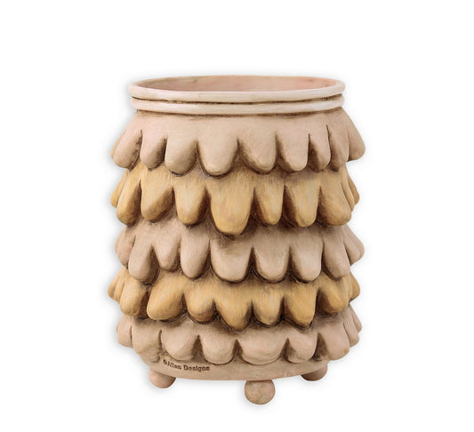 Pink Vera Fringe Planter