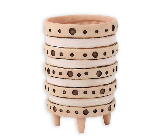 Pink Vera Dot Planter