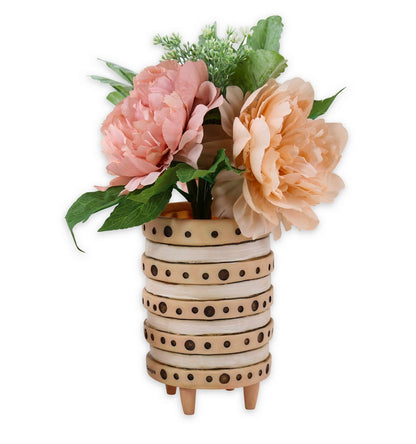 Pink Vera Dot Planter