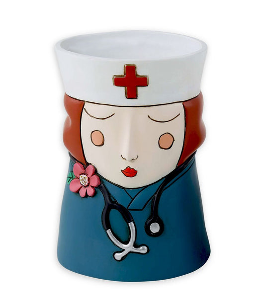 Medi-Girl Red Hair Planter