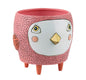 Birdie Salmon Pink Planter