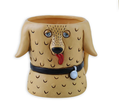 Goldie Dog Short Planter