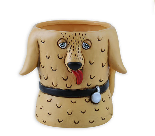Goldie Dog Short Planter
