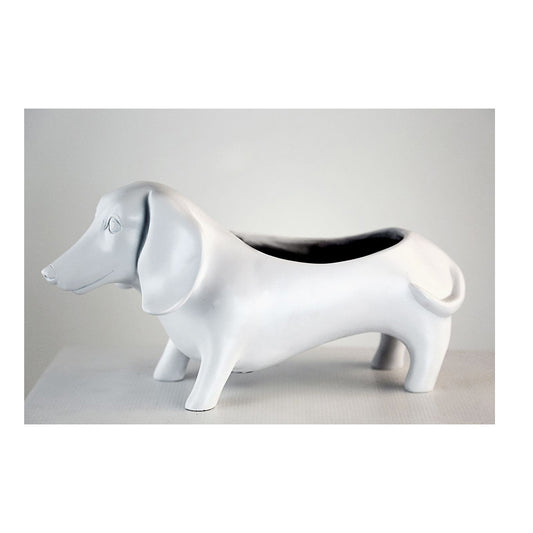White Oscar Planter