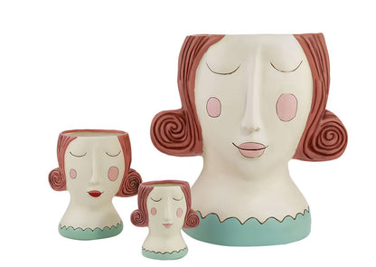 Baby Rose Red Planter
