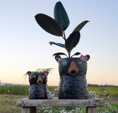 Black Bear Planter