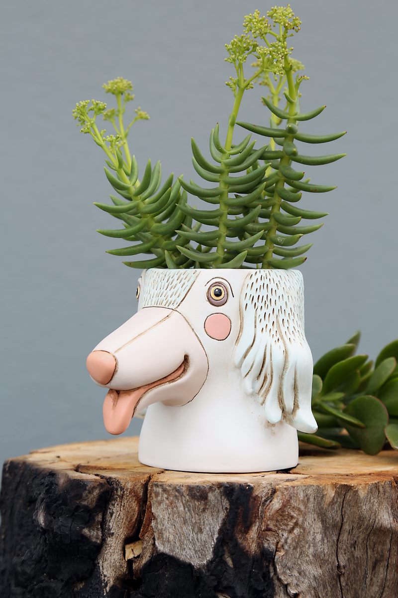 Baby Dog Planter