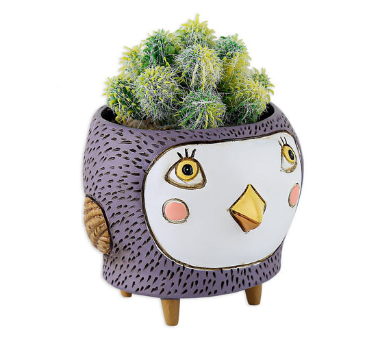 Baby Birdie Purple Planter