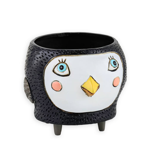 Baby Birdie Black Planter