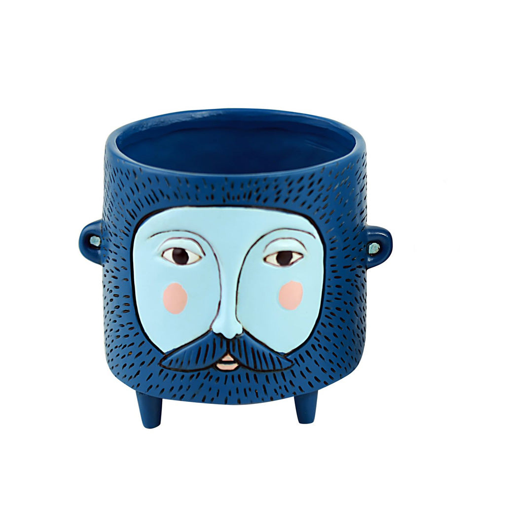 Baby Hairy Jack Blue Planter