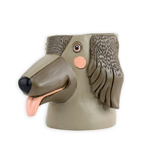 Dog Brown Planter