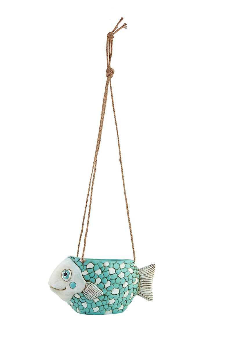 Fish Hanging Planter