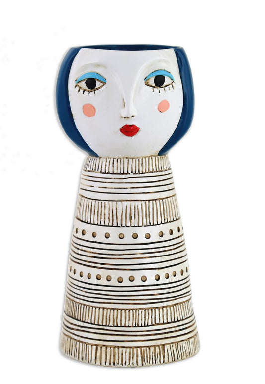 Lady Blue Planter/Vase